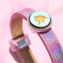 Kids inspiratie met holographic Cuoio armbanden en unicorn details!