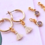 MIX AND MATCH! Verwisselbare minimalistische oorbellen met trendy hangers!