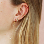 Bekijk hier hoe je ear cuffs op de leukste manieren kunt combineren 