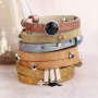 Mix & match met deze prachtige Cuoio armbanden