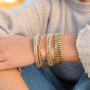 Mix & match roestvrij stalen bangle armbanden