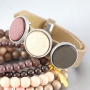 Armbanden van Polaris cabochons op super mooi Cuoio leer