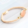 Musthave armbandjes in pastel kleuren met opaque glaskraaltjes