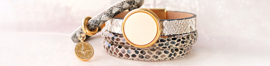 Schuivers DQ metaal ros&eacute; goud