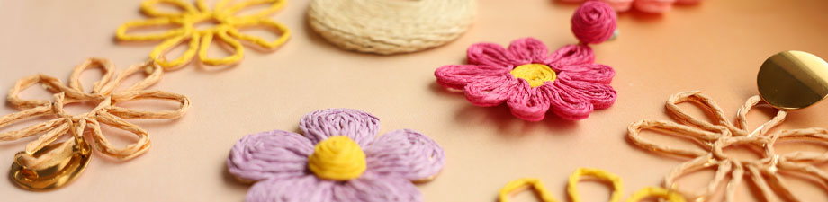 Rotan / gehaakte hanger