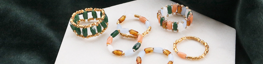 Top facet kralen tube Top facet kralen tube