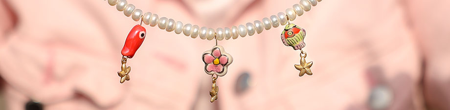 Diverse vormen Keramiek kralen