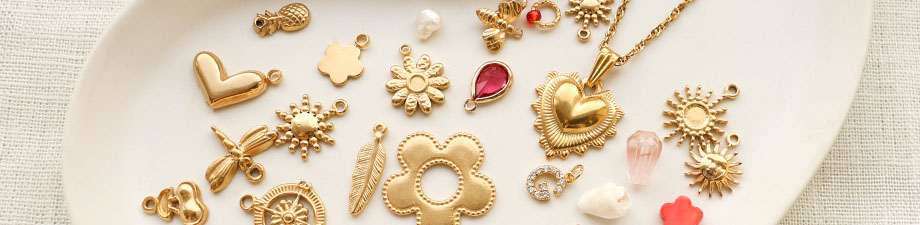 Brand new! Roestvrij stalen bedels