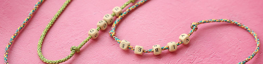 Brand new! Trendy koord gevlochten