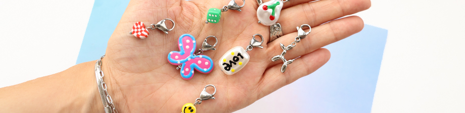 Nieuwe unieke acryl imitatie parels met handbeschildering