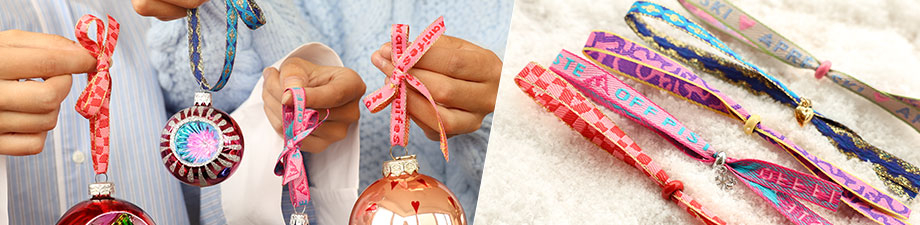 Just in: kleurrijk lint met trendy teksten en prints!