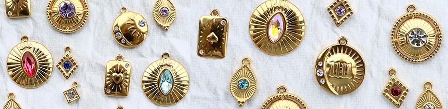 Just arrived! Prachtige collectie roestvrij stalen bedels