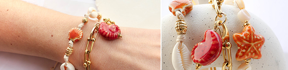 Nieuwe collectie keramiek kralen