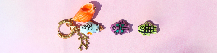 Nieuwe collectie keramiek kralen