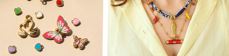 Prachtige collectie roestvrij stalen bedels