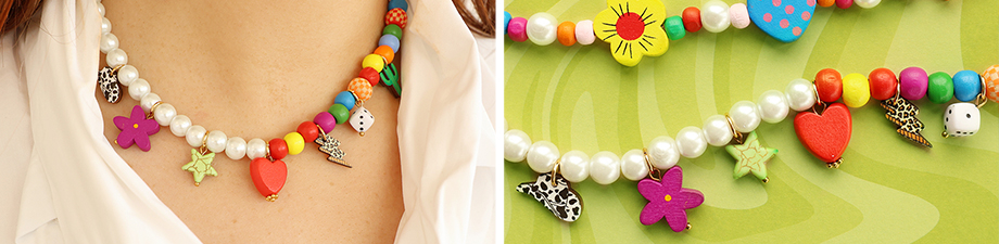 Houten kralen Diverse vormen