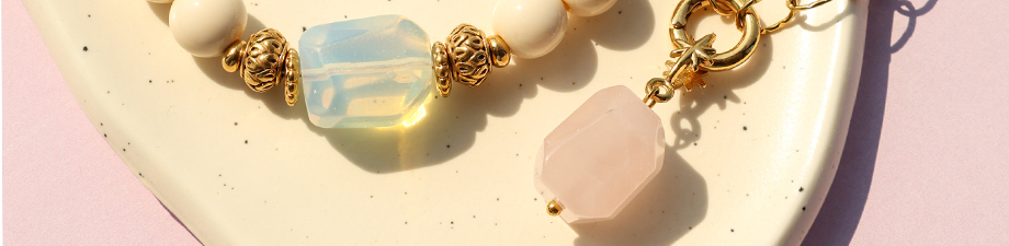 Prachtige collectie natuursteen kralen en hangers