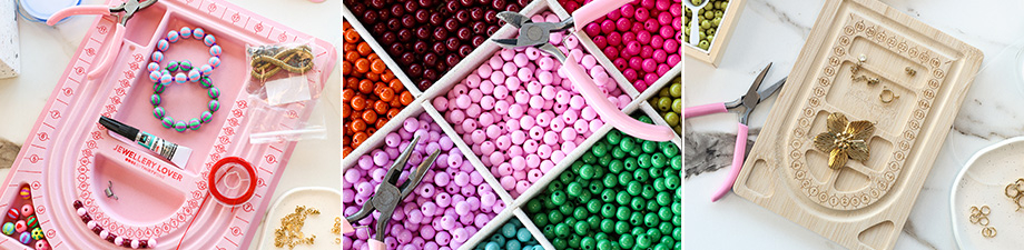 Nieuw! Handige sieraden rijgborden