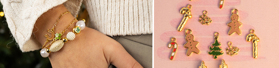 Nieuwe serie DQ metalen bedels