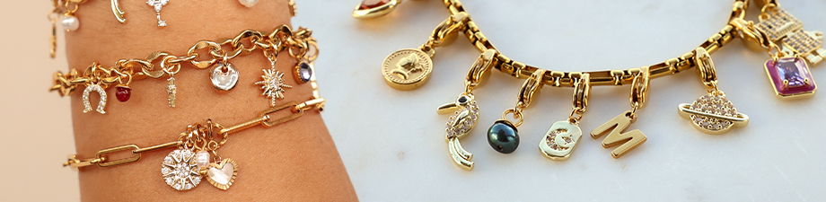 Sparkling Brass TQ metaal bedels en tussenstukken