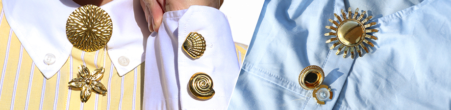 Nieuwe roestvrij stalen button covers