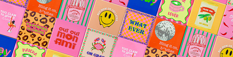 Trendy BY31&reg; tegeltjes met tekst