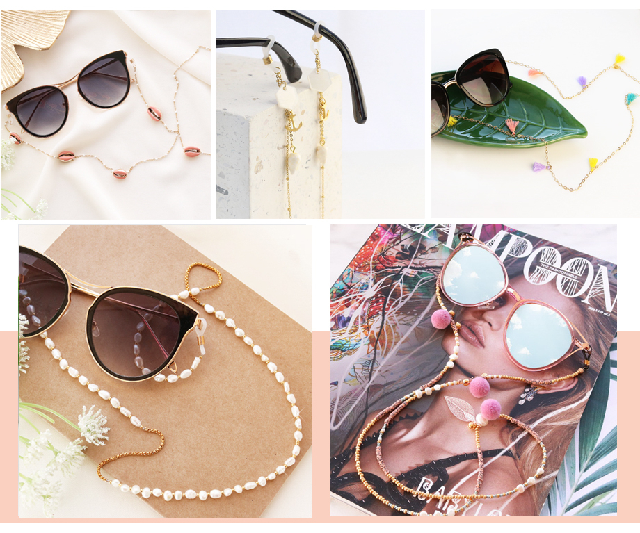 Inspiratie: zo geef je zonnebril koorden een extra zomerse touch