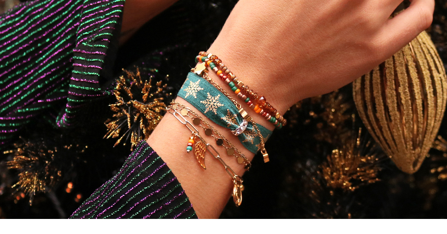 Sieraden maken in winter- en kerst sferen 