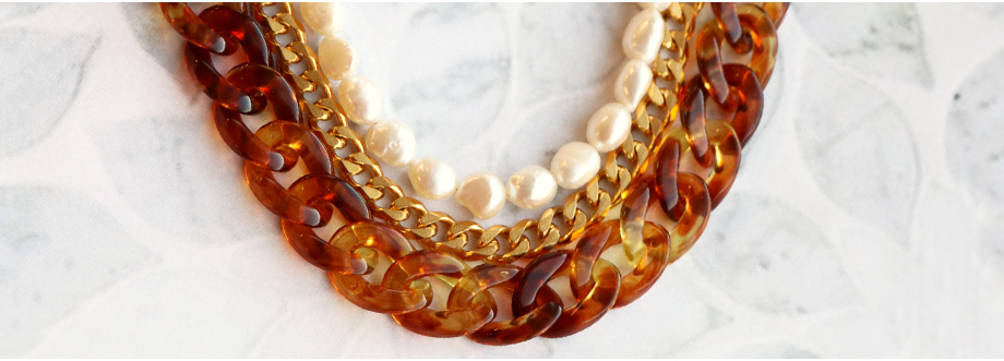 Nieuw! Schakelarmbanden en kettingen