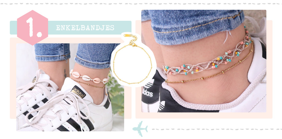 Enkelbandjes voor de zomer!